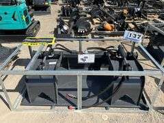 2025 WOLVERINE SKID STEER GRAPPLE BUCKET ATTACHMENT MODEL: GB-11-72W, 72"