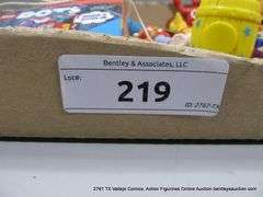 BOX: ASSORTED TOYS SESAME STREET/RONALD MC DONALD/NOID MISC.