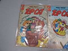 LOT: (5) TOP CAT HANNA BARBERA COMICS