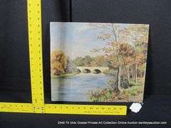 BRIDGE OVER THE RIVER: "DES PLAINES RIVER"