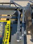 2025 MOWER KING SKID STEER FORKS MODEL: SA - ADJUSTABLE, QUICK ATTACH, S/N: SA25050102C