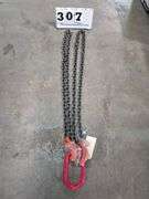2024/2025 7' DOUBLE LEGS LIFTING CHAIN SLING 5/16" 7' MODEL: LHR-G80,