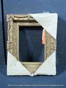GOLD PAINTED, CARVED ORNATE WOODEN FRAME 9 X 11