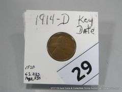 1914-D LINCOLN WHEAT PENNY - KEY DATE