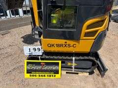 2024/2025 AGT MINI EXCAVATOR MODEL: QK18RXS-C - RATO GASOLINE ENGINE, S/N: QK18RXS-C24123003
