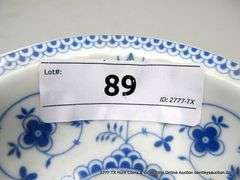 LOT: (2) BLUE & WHITE CERAMIC BOWLS, 5 1/2"
