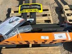 2025 WOLVERINE PALLET FORK HYDRAULIC ADJUSTABLE - FOR SKID LOADER MODEL: PFA-11-3300G,