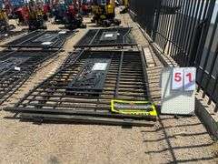 2025 KJ METAL FARM DELIVERY GATE MODEL: K0720, 7' X 20'