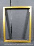 GOLD PAINTED, WOODEN FRAME 23 X 29