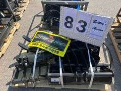 2025 CFG MINI EXCAVATOR ATTACHMENT MODEL: 12EX-ATA - SET OF (9) QUICK ATTACHMENTS,