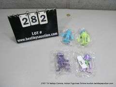 2001 KELLOGS DISNEY PIXAR MONSTERS INC FIGURES (LOT: 4)