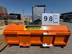 2025 WOLVERINE SKID STEER SNOW PUSHER MODEL: SP-15-84W, S/N: ZWD202502061-93
