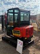 2025 CFG MINI EXCAVATOR MODEL: QNT50R - RATO GASOLINE ENGINE, S/N: QNT50R25040500002 (KEY)