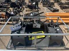 2025 WOLVERINE SKID STEER GRAPPLE BUCKET ATTACHMENT MODEL: GB-11-72W, 72"
