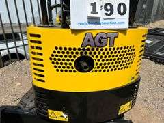 2024/2025 AGT MINI EXCAVATOR MODEL: QH12R - 420CC GAS ENGINE, S/N: QH12R240824000014 (KEY)