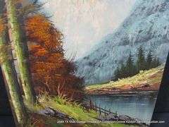 MOUNTAIN VALLEY LANDSCAPE