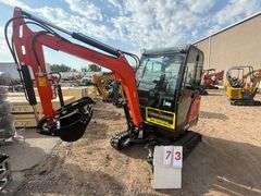 2025 CFG MINI EXCAVATOR MODEL: QNT50R - RATO GASOLINE ENGINE, S/N: QNT50R25040500002 (KEY)