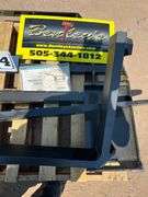 2024/2025 MOWER KING SKID STEER FORKS MODEL SA - ADJUSTABLE, QUICK ATTACH, S/N: SA25010501N-06N