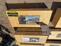 2025 KJ DOUBLE GARAGE METAL SHED MODEL: K2223G, 23' X 22'