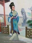JAPANESE GEISHA IN THE GARDEN