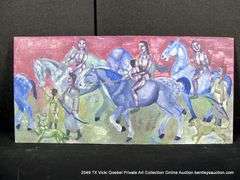 NATIVE AMERICAN WOMEN ON HORSES