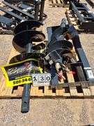 2025 WOLVERINE SKID STEER AUGER DRIVE & BIT ATTACHMENT MODEL: ADB-13-1218R,