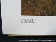 "ABIQUIU VALLEY"