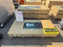 2025 KJ LIVESTOCK METAL SHED MODEL: K1912, 20' X 12'