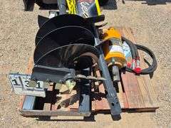 2025 WOLVERINE SKID STEER AUGER DRIVE & BIT ATTACHMENT MODEL: ADB-13-1218R,