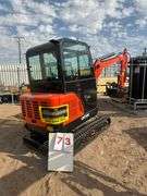 2025 CFG MINI EXCAVATOR MODEL: QNT50R - RATO GASOLINE ENGINE, S/N: QNT50R25040500002 (KEY)