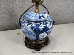 LOT: ORIENTAL ASIAN LAMPS, CERAMIC