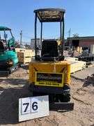 2025 CFG MINI EXCAVATOR - RATO GASOLINE ENGINE, S/N: MX20R2025X0000049 (KEY)