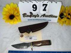 KNIFE W/ SHEATH, 8" TOTAL LENGTH