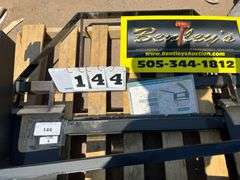 2024/2025 MOWER KING SKID STEER FORKS MODEL SA - ADJUSTABLE, QUICK ATTACH, S/N: SA25010501N-06N