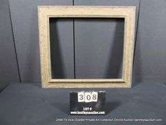 DARK DRIFTWOOD, WOODEN FRAME 28 X 32