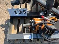 2025 WOLVERINE SKID STEER AUGER DRIVE & BIT ATTACHMENT MODEL: ADB-13-1218R,