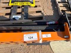 2025 WOLVERINE PALLET FORK HYDRAULIC ADJUSTABLE - FOR SKID LOADER MODEL: PFA-11-3300G,