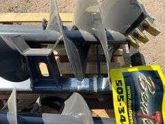 2025 WOLVERINE SKID STEER AUGER DRIVE & BIT ATTACHMENT MODEL: ADB-13-1218R,