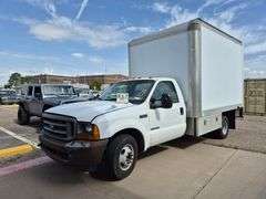 2001  FORD  F-350  BOX TRUCK  144,633 MILES