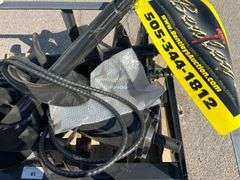 2025 MOWER KING SKID STEER AUGER MODEL: SSECAG-Y WITH 3 BITS - 6", 12", 14" AUGERS,