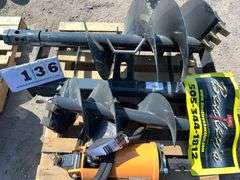 2025 WOLVERINE SKID STEER AUGER DRIVE & BIT ATTACHMENT MODEL: ADB-13-1218R,