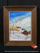 CABIN UNDER THE SNOW 13 X 16