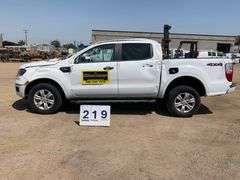 2019  FORD  RANGER  XLT  PICKUP, 4WD  47,298 MILES SHOWING