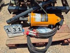 2025 WOLVERINE SKID STEER AUGER DRIVE & BIT ATTACHMENT MODEL: ADB-13-1218R,