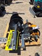 2025 WOLVERINE SKID STEER AUGER DRIVE & BIT ATTACHMENT MODEL: ADB-13-1218R,