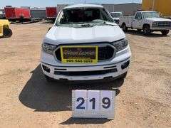 2019  FORD  RANGER  XLT  PICKUP, 4WD  47,298 MILES SHOWING