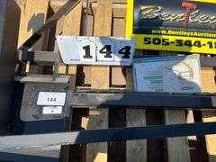 2024/2025 MOWER KING SKID STEER FORKS MODEL SA - ADJUSTABLE, QUICK ATTACH, S/N: SA25010501N-06N