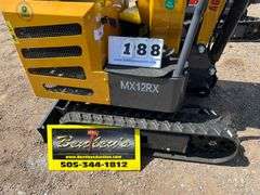2024/2025 AGT MINI EXCAVATOR MODEL: MX12RX - BRIGGS & STRATTON GASOLINE ENGINE,