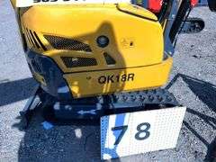 2025 CFG MINI EXCAVATOR MODEL: QK18R - RATO GASOLINE ENGINE, S/N: QK18R202505010119 (KEY)
