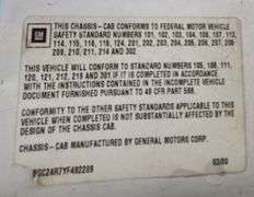 2000  CHEVROLET  GMT-400 TRUCK  2500 (3/4 TON)  SERVICE BED  257,455 MILES